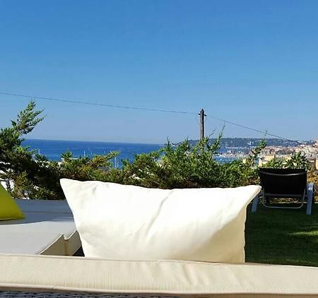 Cap Au Sud,Vue Panoramique Mer,Piscine Menton Exterior foto