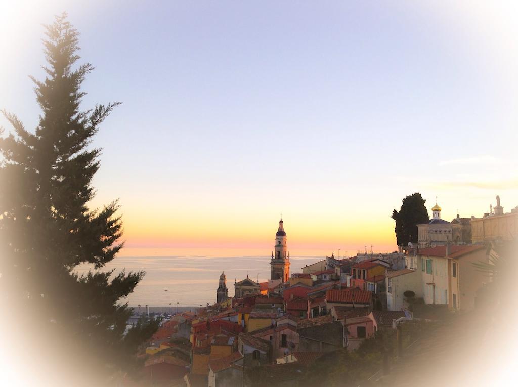 Cap Au Sud,Vue Panoramique Mer,Piscine Menton Exterior foto