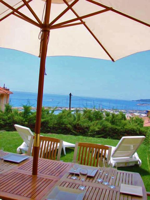 Cap Au Sud,Vue Panoramique Mer,Piscine Menton Exterior foto